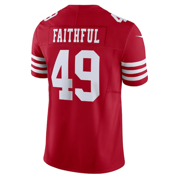 The Faithful San Francisco 49ers Nike Vapor F.U.S.E. Limited Jersey - Scarlet - Image 3