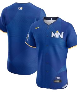 Minnesota Twins Nike City Connect  Elite Jersey - Royal