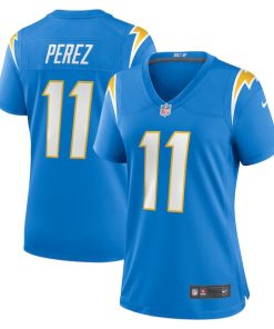 Luis Perez Los Angeles Chargers Nike Women's Team Game Jersey -  Powder Blue