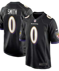 Roquan Smith Baltimore Ravens Nike Team Game Jersey - Black