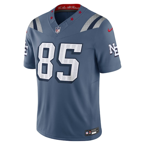 Hunter Henry New England Patriots Nike 2025 Rivalries Collection Limited Jersey - Storm Blue - Image 2