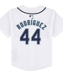 Alternative view of Custom Miami Marlins Nike Toddler  Game Jersey - White