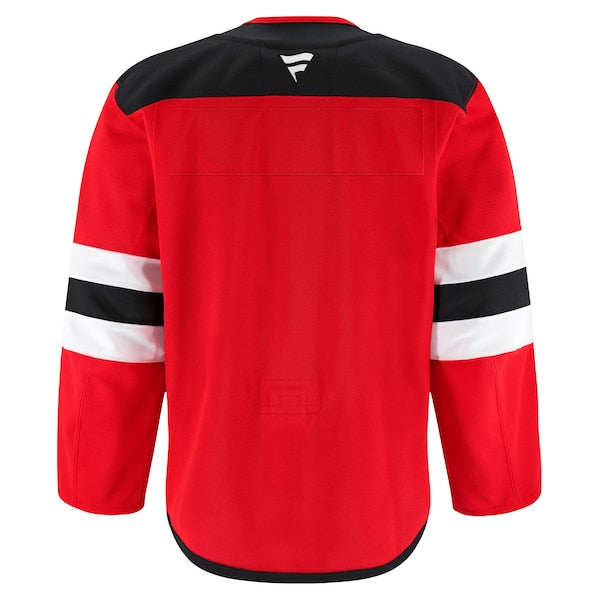 New Jersey Devils Home Authentic Pro Jersey - Red - Image 3