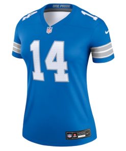 Alternative view of Amon-Ra St. Brown Detroit Lions Nike Women's Legend Jersey - Blue
