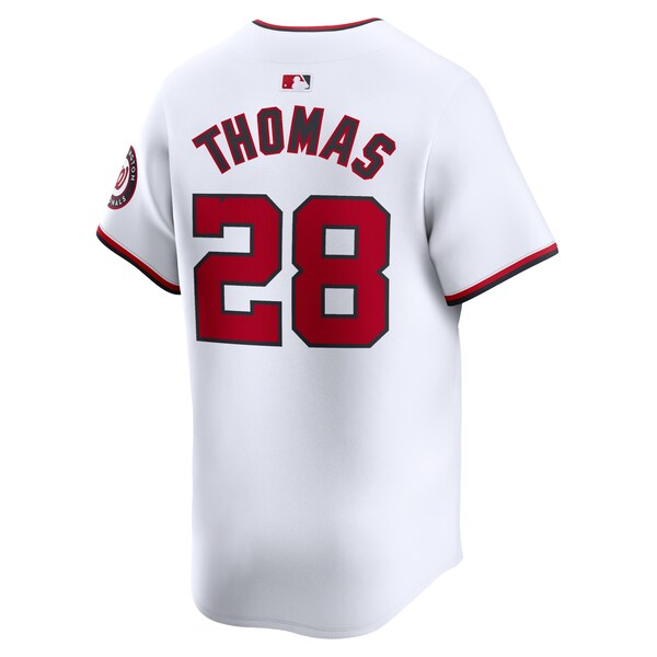 Lane Thomas Washington Nationals Nike Home Limited Player Jersey - White - Image 3