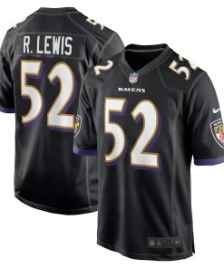 Ray Lewis Baltimore Ravens Nike Retired Player Game Jersey - Black