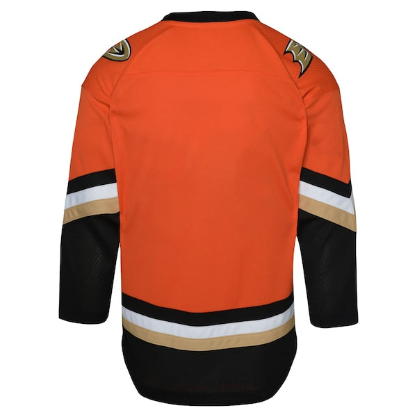 Anaheim Ducks Outerstuff Youth Home Replica Jersey - Orange - Image 3