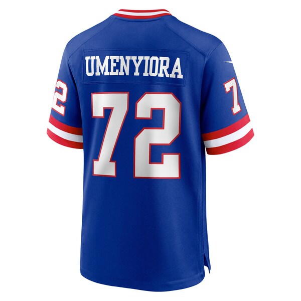 Osi Umenyiora New York Giants Nike Classic Retired Player Game Jersey - Royal - Image 3