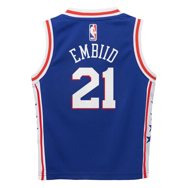 Joel Embiid Philadelphia 76ers Nike Preschool Swingman Player Jersey - Icon Edition - Royal - Image 3