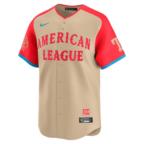 Marcus Semien American League Nike 2024 MLB All-Star Game Limited Player Jersey - Cream - Image 2