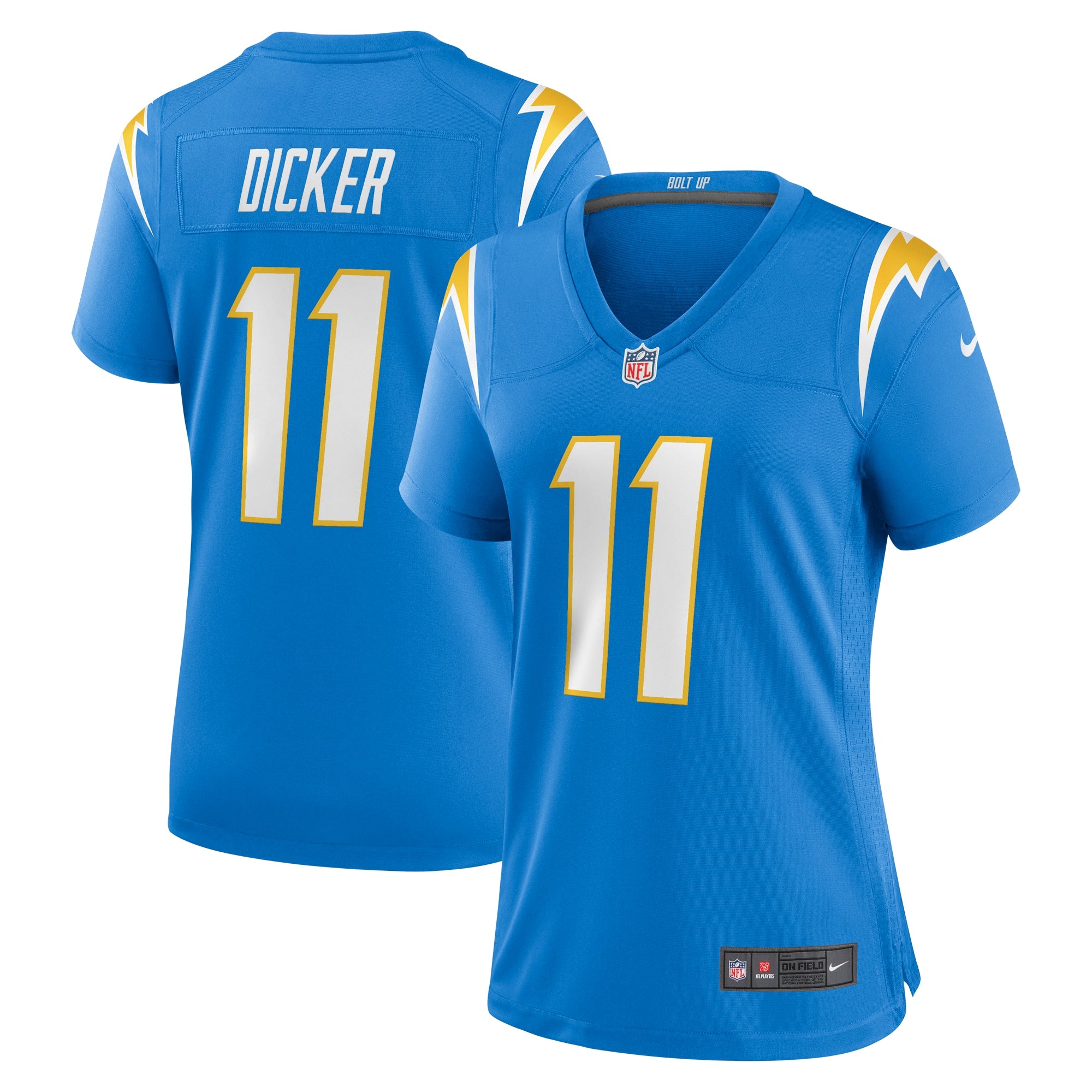 Cameron Dicker Los Angeles Chargers Nike Women's Alternate Game Jersey - Navy/Powder Blue/Gold - Image 7