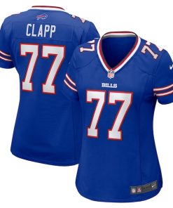 Will Clapp Buffalo Bills Nike Women's Team Game Jersey -  Royal