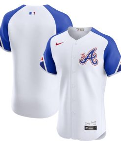 Atlanta Braves Nike City Connect Elite Jersey - White