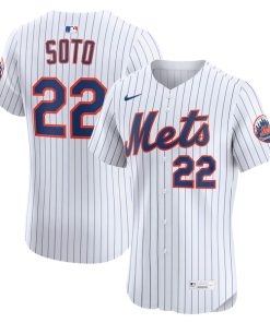 Juan Soto New York Mets Nike Home Elite Jersey - White/Black