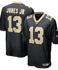 Velus Jones Jr. New Orleans Saints Nike Team Game Jersey -  Black