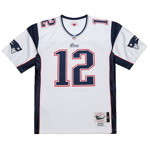 Tom Brady New England Patriots 2000 Big & Tall Legacy Replica Jersey - White