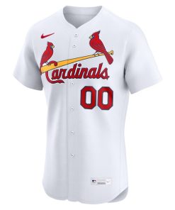 Alternative view of St. Louis Cardinals Nike  Home Elite Pick-A-Player Retired Roster Jersey - White