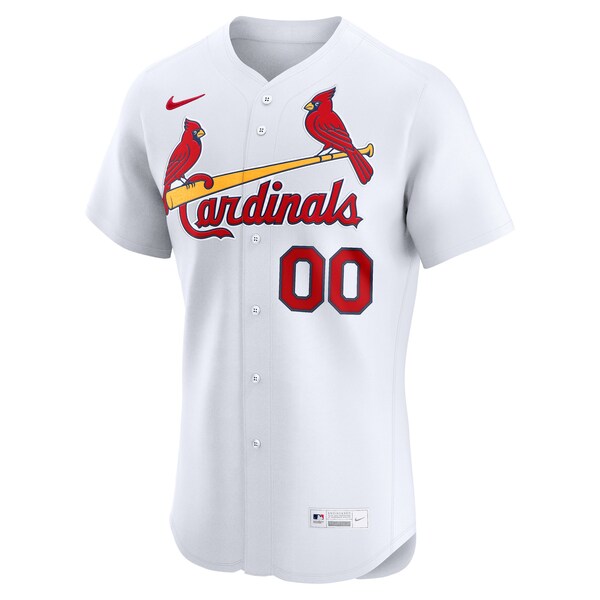 St. Louis Cardinals Nike Home Elite Pick-A-Player Retired Roster Jersey - White - Image 2