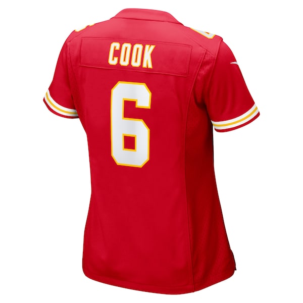 Bryan Cook Kansas City Chiefs Nike Women's Game Player Jersey - Red - Image 3