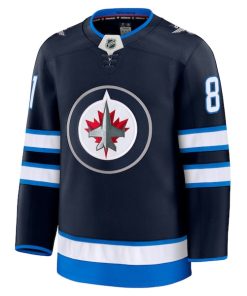 Alternative view of Kyle Connor Winnipeg Jets  Home Premium Jersey - Navy
