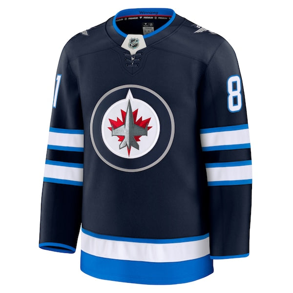 Kyle Connor Winnipeg Jets Home Premium Jersey - Navy - Image 2