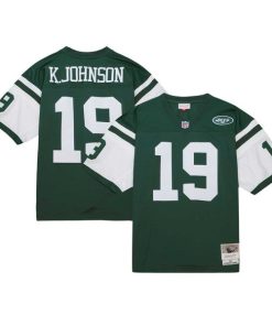 Keyshawn Johnson New York Jets Legacy Replica Jersey - Green