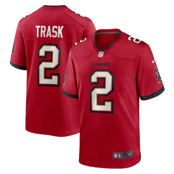 Kyle Trask Tampa Bay Buccaneers Nike Game Player Jersey - Red/Orange - Image 2