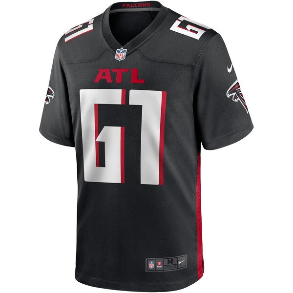 Matt Hennessy Atlanta Falcons Nike Player Game Jersey - Black - Image 2