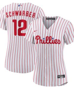 Kyle Schwarber Philadelphia Phillies Nike Women's Home Replica Jersey - White