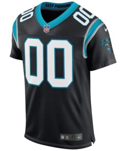 Alternative view of Carolina Panthers Nike Classic Custom Elite Jersey - Black
