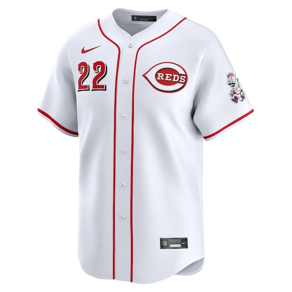 Luke Maile Cincinnati Reds Nike Home Limited Player Jersey - White - Image 2