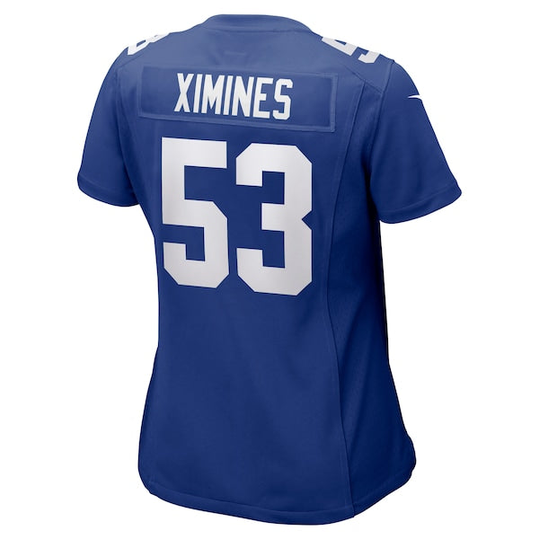 Oshane Ximines New York Giants Nike Women's Game Jersey - Royal - Image 3