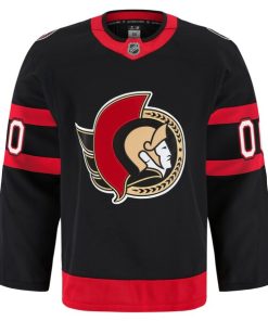 Alternative view of Ottawa Senators  Home Authentic Pro Custom Jersey - Black