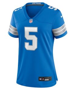 Alternative view of David Montgomery Detroit Lions Nike Women's Team Game Jersey -  Blue
