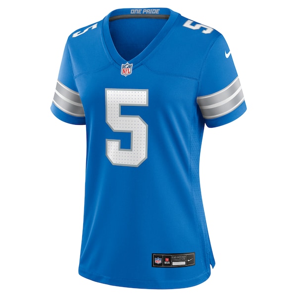 David Montgomery Detroit Lions Nike Women's Team Game Jersey - Blue - Image 2