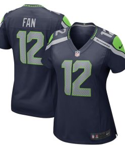 12th Fan Seattle Seahawks Nike Women's Player Jersey - Navy/Royal