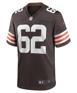 Alternative view of Siaki Ika Cleveland Browns Nike Team Game Jersey -  Brown