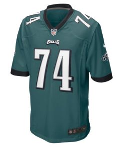 Alternative view of Fred Johnson Philadelphia Eagles Nike Team Game Jersey - Midnight Green