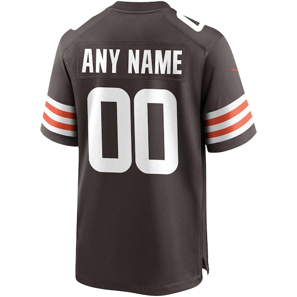 Nike Cleveland Browns Custom Game Jersey - Brown - Image 3