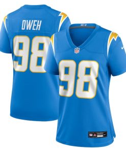 Odafe Oweh Los Angeles Chargers Nike Women's Team Game Jersey -  Powder Blue