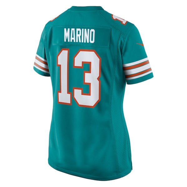 Dan Marino Miami Dolphins Nike Women's Retired Player Jersey - Aqua - Image 3