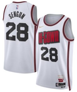 Alperen Sengun Houston Rockets Nike Unisex 2024/25 Swingman Player Jersey - City Edition - White