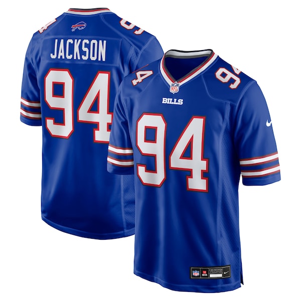 Landon Jackson Buffalo Bills Nike Team Game Jersey - Royal
