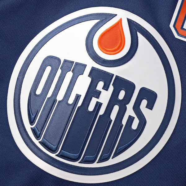 Connor McDavid Edmonton Oilers Home Premium Jersey - Royal/White - Image 5