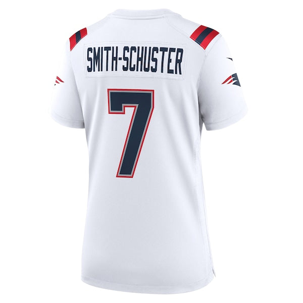 JuJu Smith-Schuster New England Patriots Nike Women's Game Player Jersey - White - Image 3
