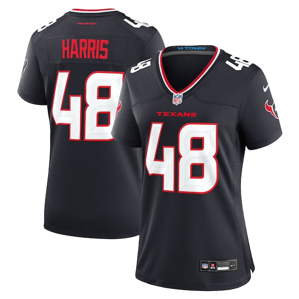 Christian Harris Houston Texans Nike Women's Team Game Jersey - Navy