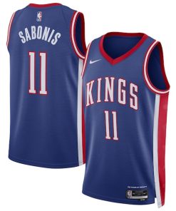 Domantas Sabonis Sacramento Kings Nike Unisex 2024/25 Swingman Player Jersey - City Edition - Blue