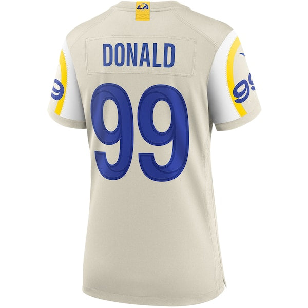 Aaron Donald Los Angeles Rams Nike Women's Player Game Jersey - Bone - Image 3