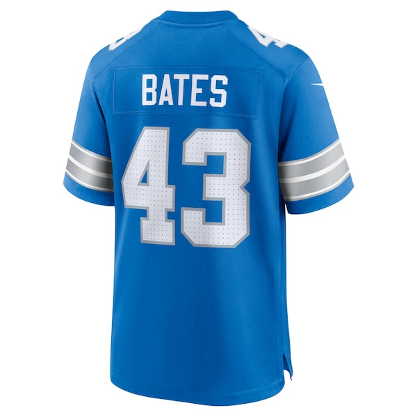 Jake Bates Detroit Lions Nike Team Game Jersey - Blue - Image 3