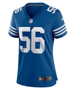 Alternative view of Quenton Nelson Indianapolis Colts Nike Women's Alternate Game Jersey - Royal